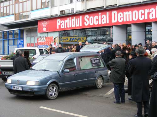 Foto inmormantare Petre Moldovan